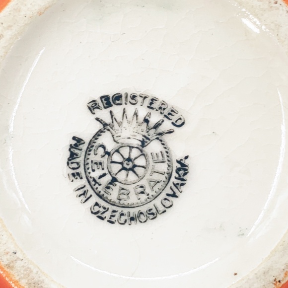 Vintage Creamer Pitcher Art Pottery Celebrate - Picture 9 of 16